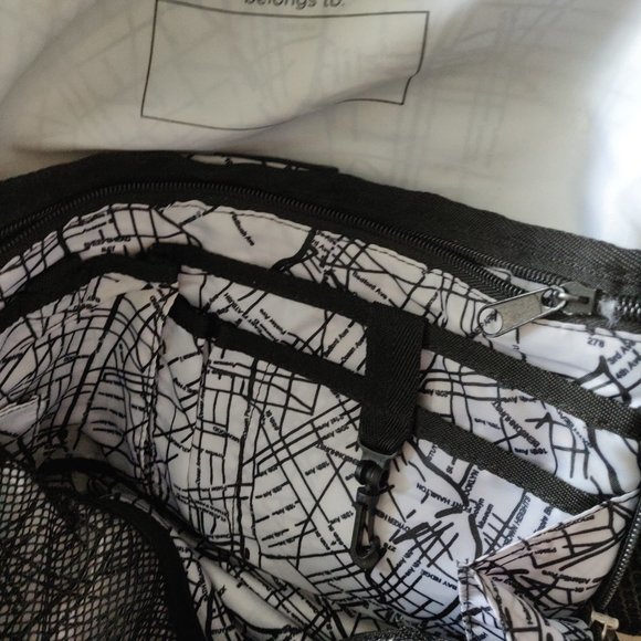 State Backpack Lenox Coated Canvas Black - Picture 7 of 12